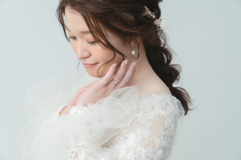 ご新婦様のソロショット