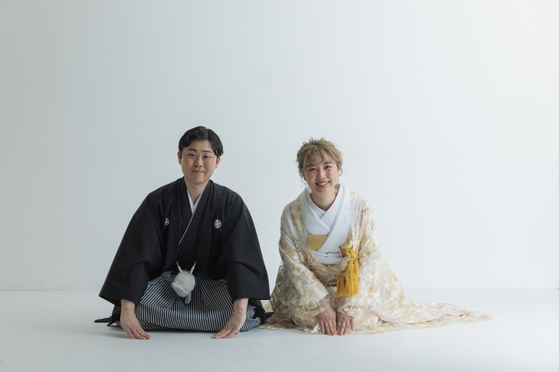 ハウススタジオでおしゃれな和装撮影♫