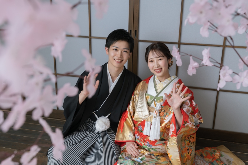 お花見気分で！