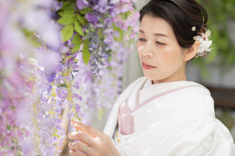 ご新婦様のソロショット