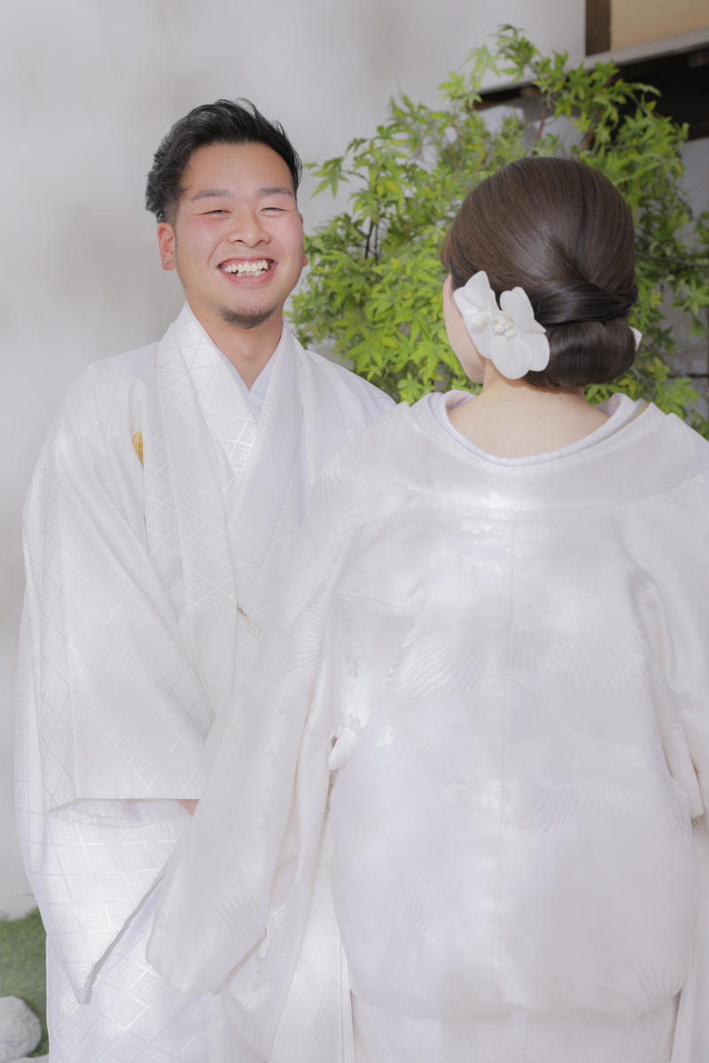 ご新郎様の笑顔!