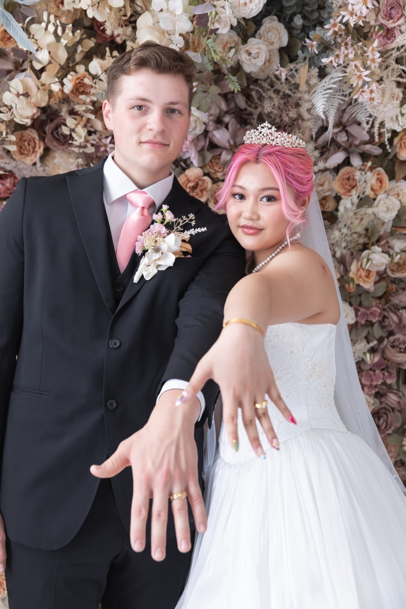 結婚しました♡