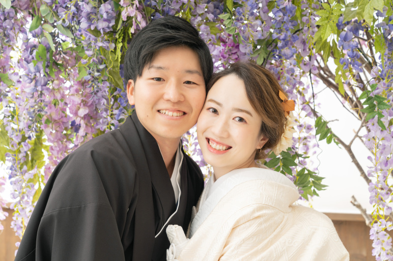 お顔をくっつけて