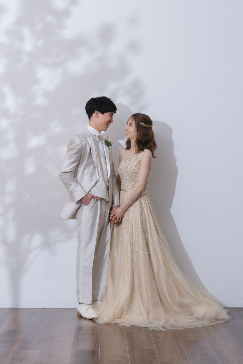 木の影を入れて