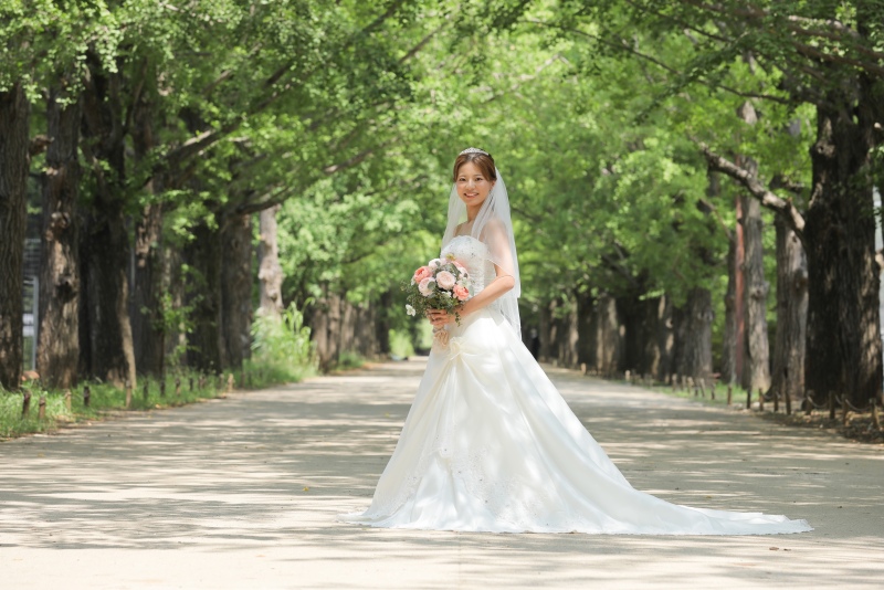 新婦様ソロショット