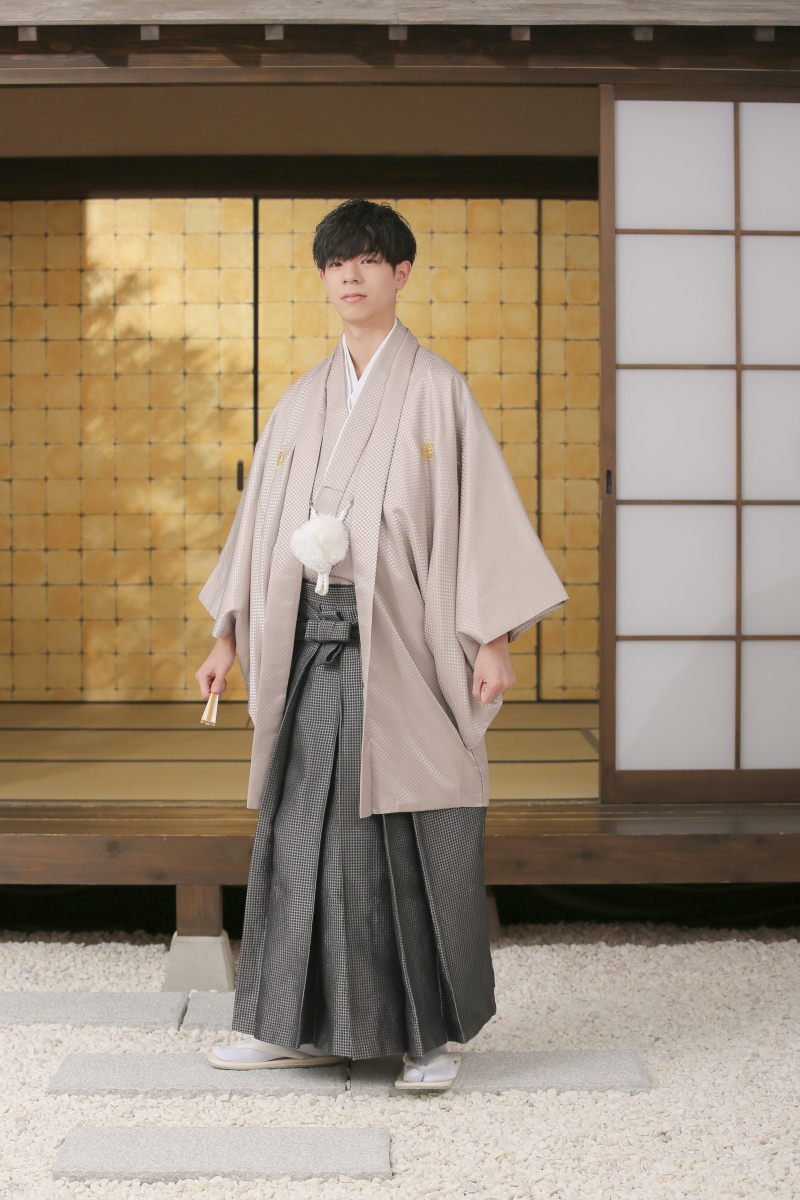 旦那様のソロショット。和装バーション!