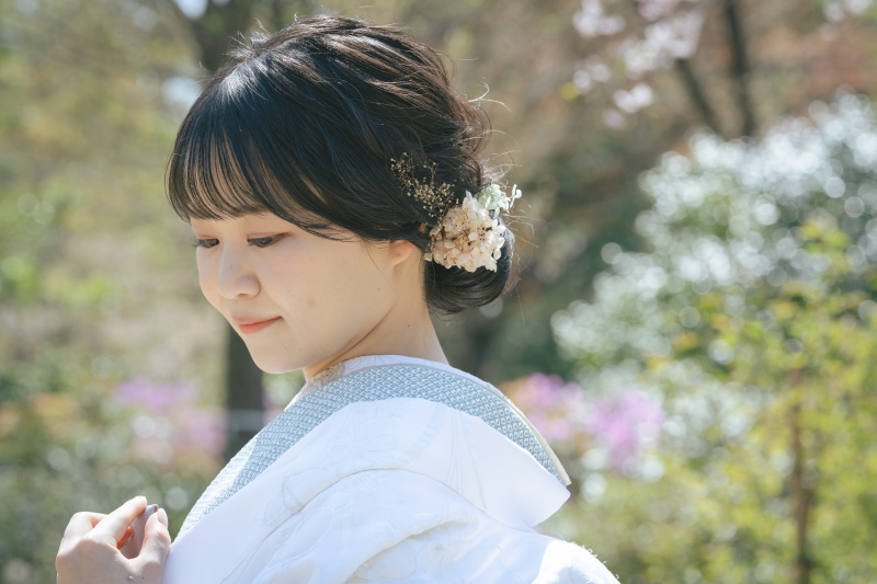 ご新婦様のソロショット