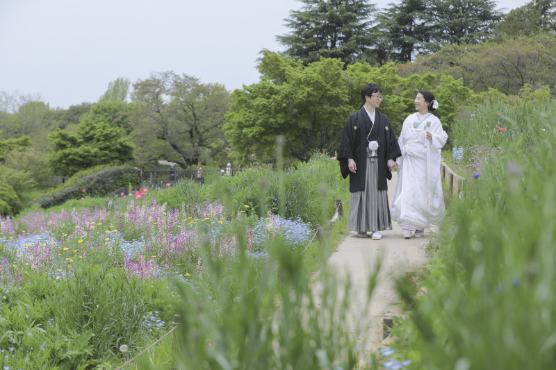 お散歩ショット。