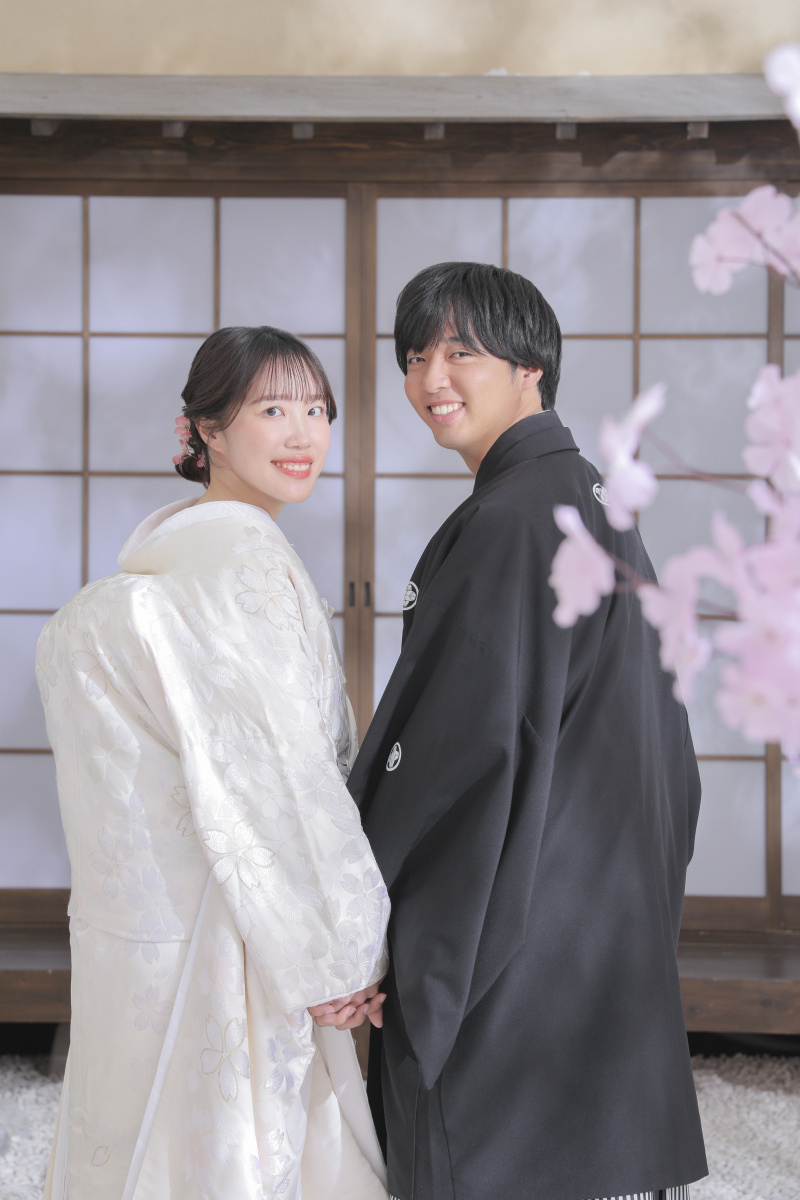 振り返りショット。