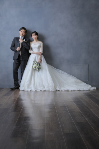 スタジオでドキドキの2着撮影！