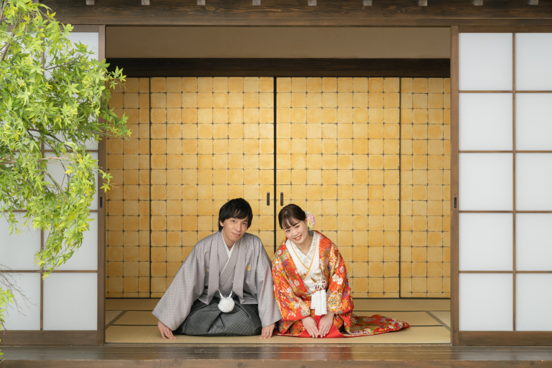 和装はスタジオで!