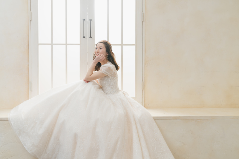 ご新婦様のソロショット!