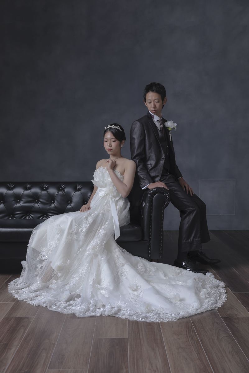 ソファーを使って。