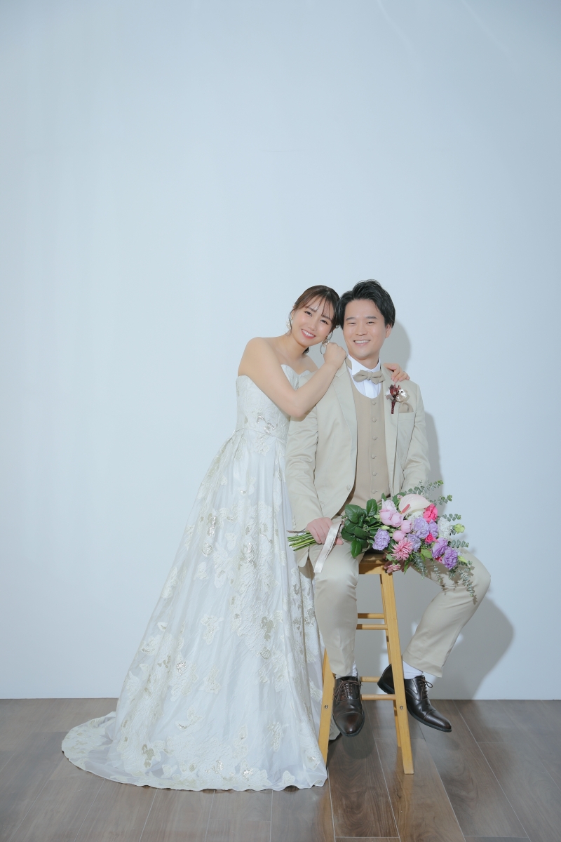 椅子を使って◎