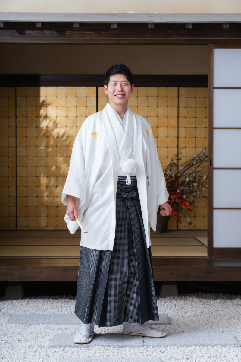 ご新郎様ソロショット