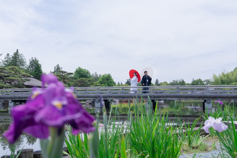 和装ロケーション+洋装ハウススタジオ