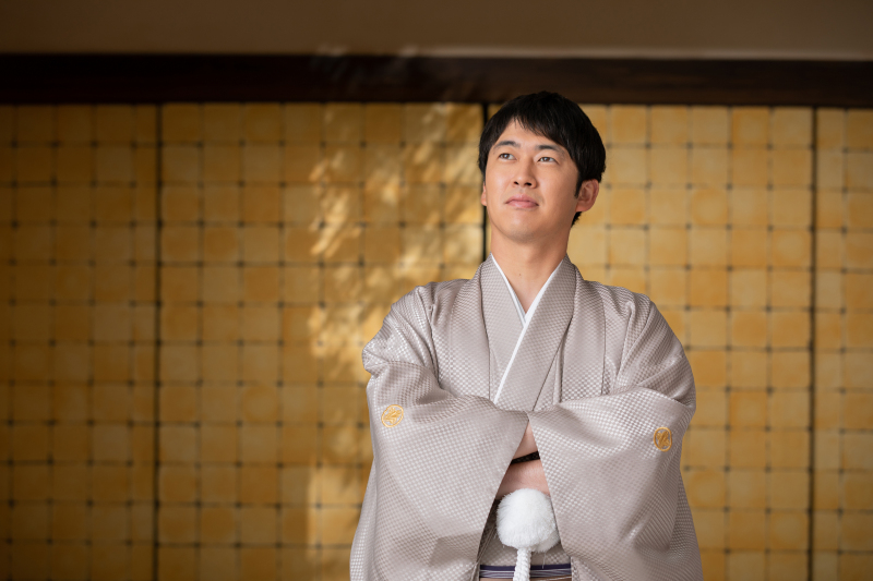 ご新郎様のソロショット