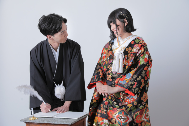 結婚証明書にサイン。パート2