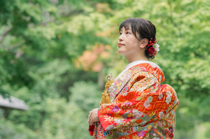 ご新婦様のソロショット