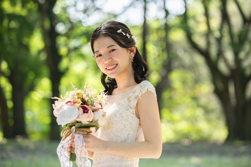 ご新婦様のソロショット