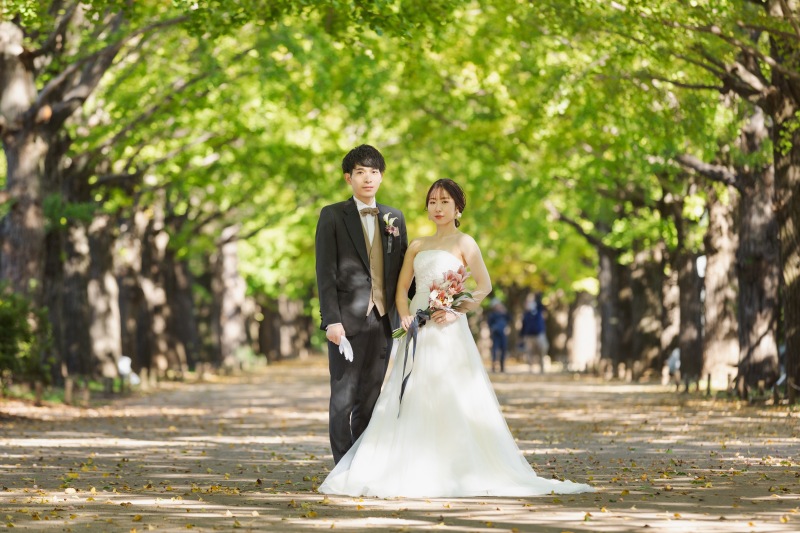 木漏れ日の中で