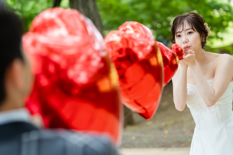 バルーンを使って