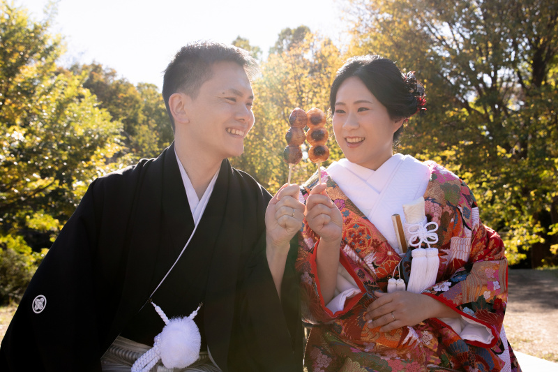 お団子ショット