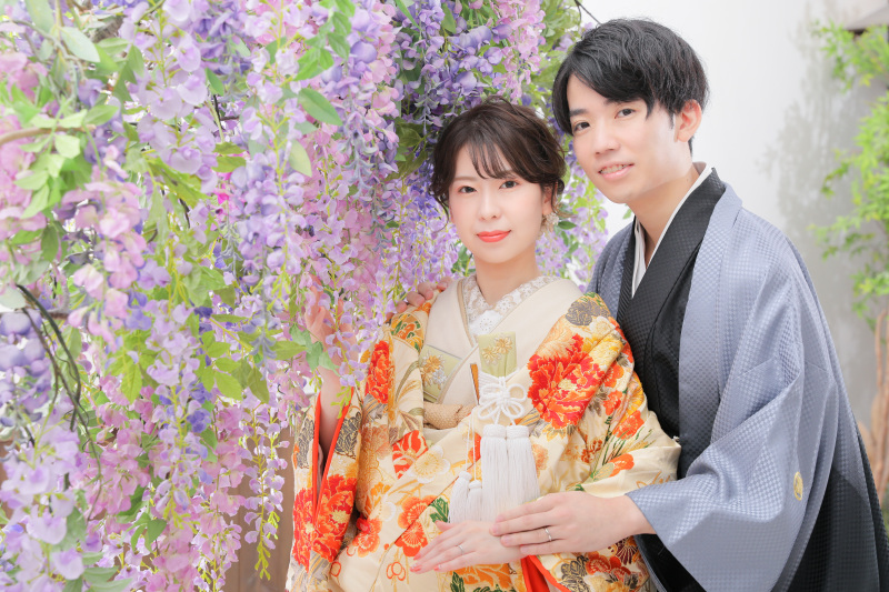 結びショット。