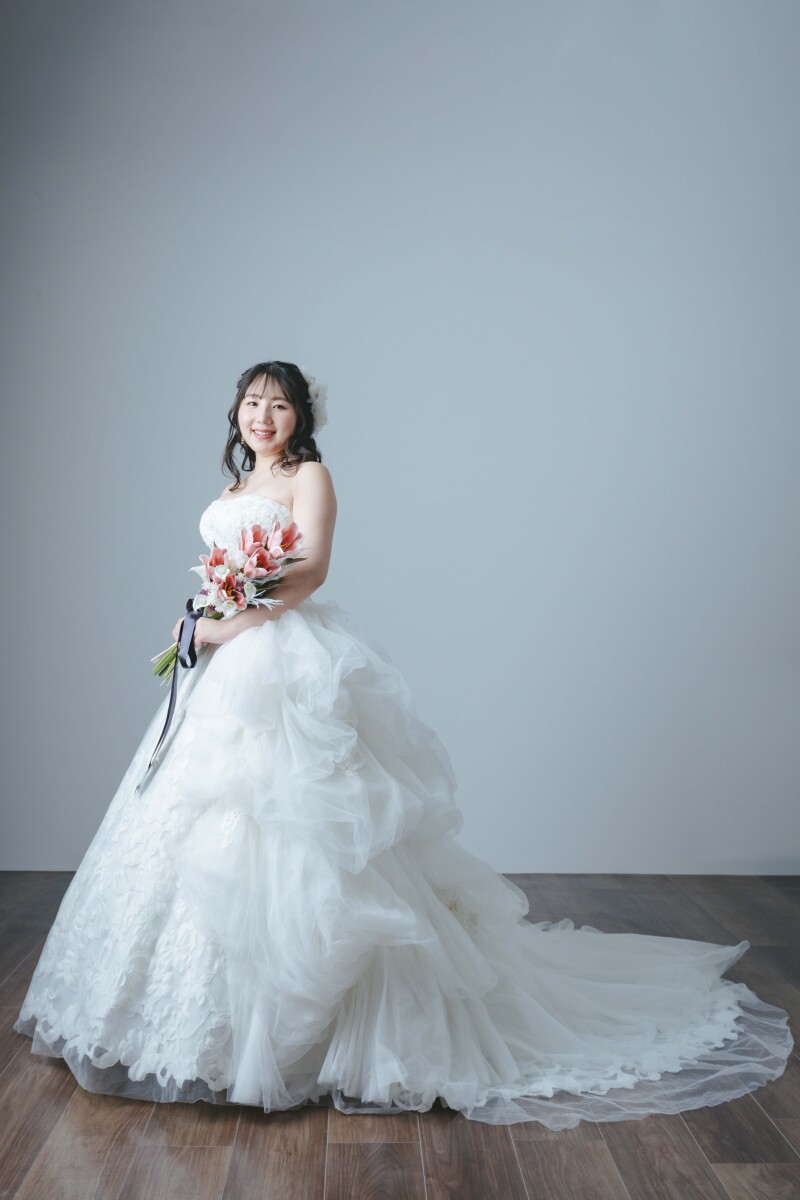 ドレスへお着替え