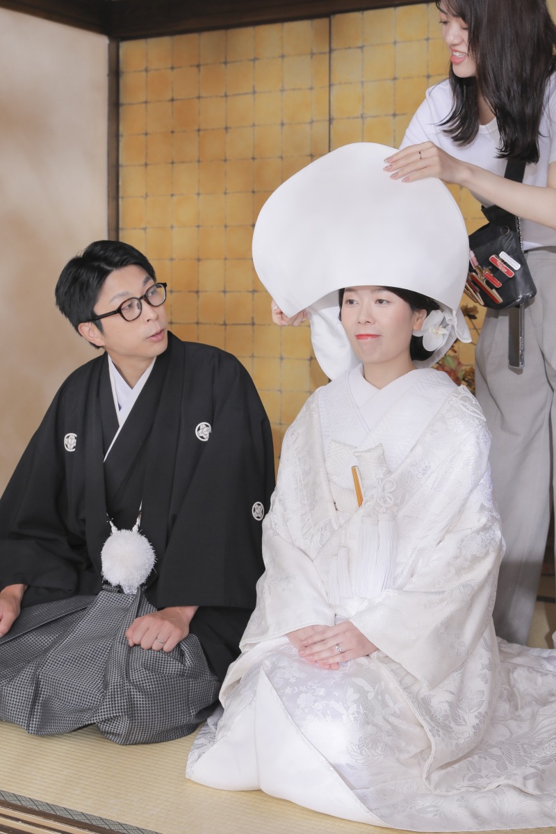 綿帽子のオフショット