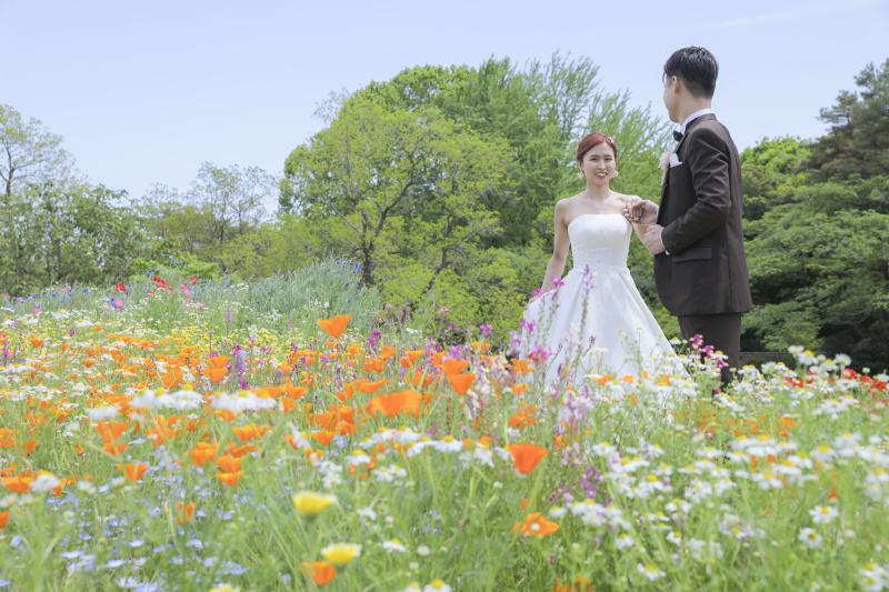 ブーケガーデンで。