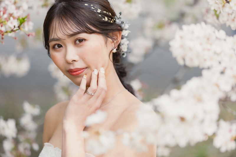 ご新婦様のソロショット