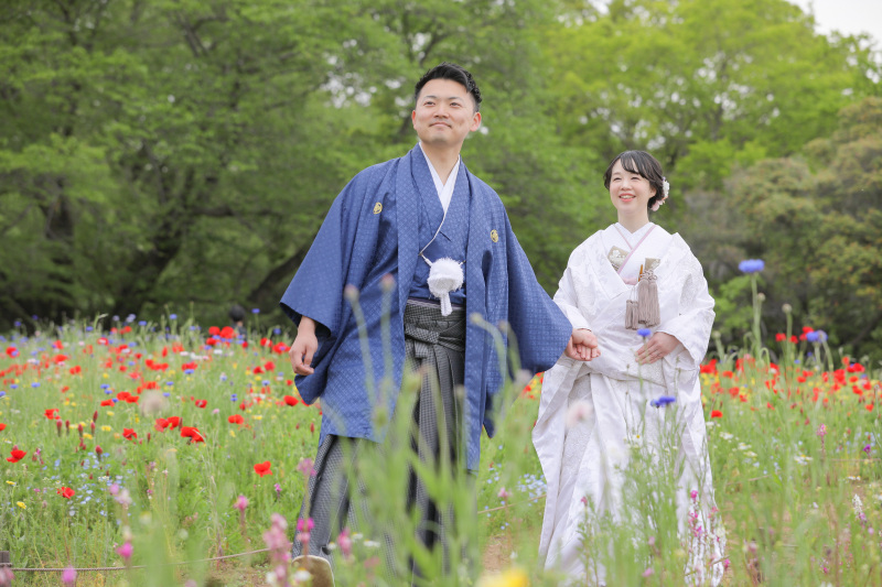 ブーケガーデン内をお散歩!