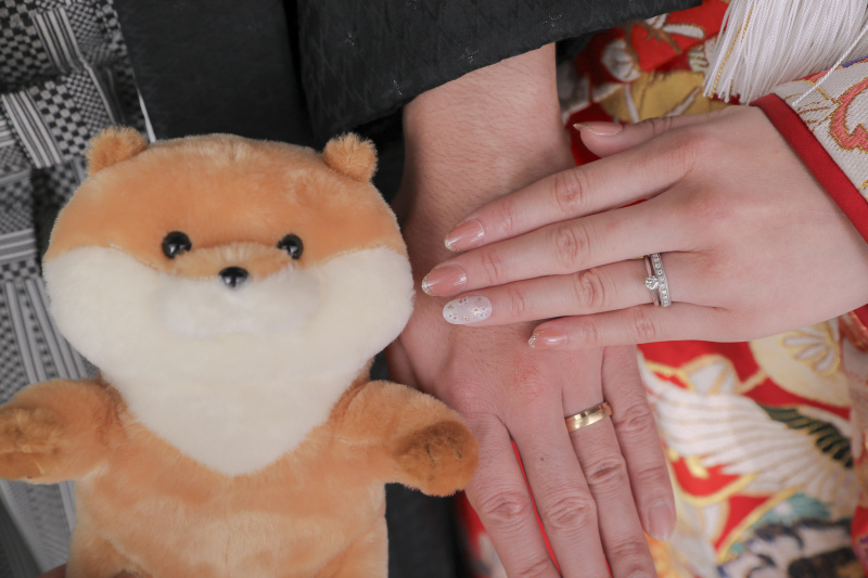 大切な指輪と相棒!