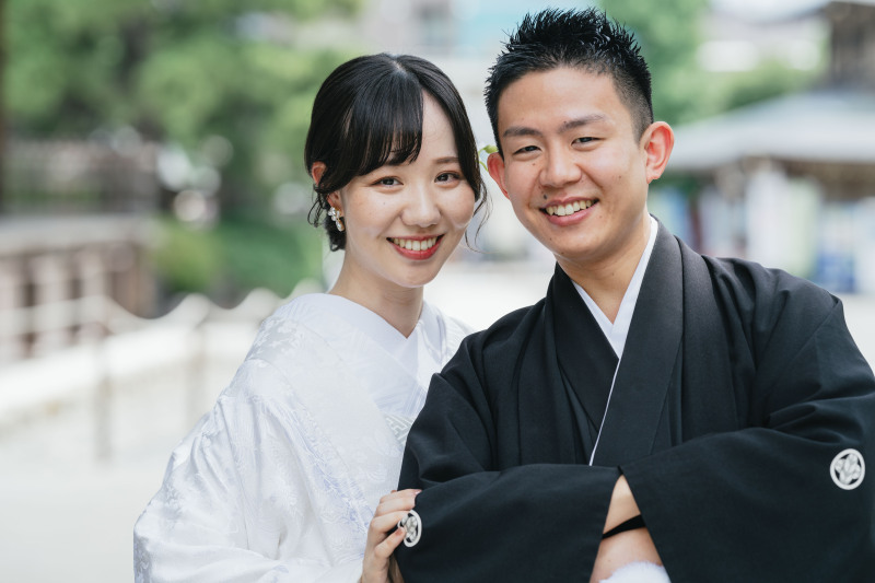 シンプルに、笑顔のいい写真♪