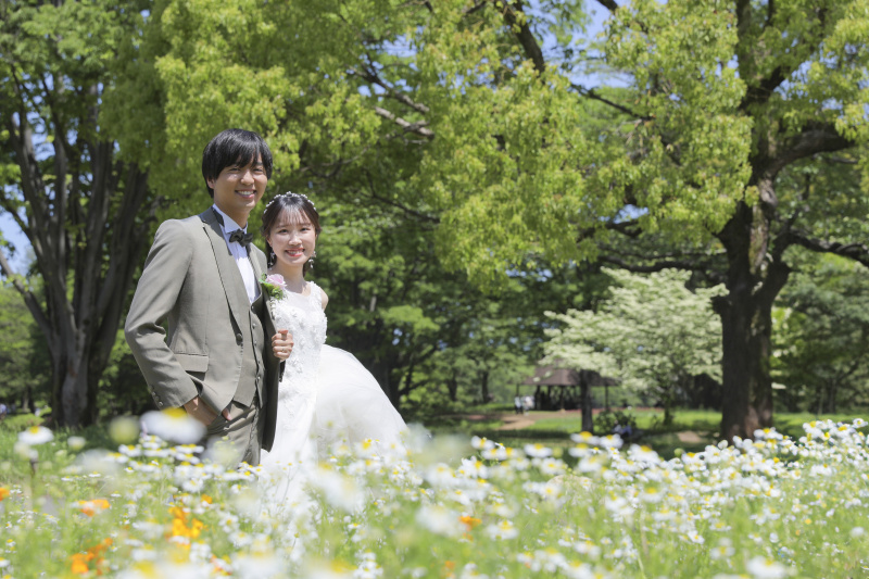 お散歩ショット。