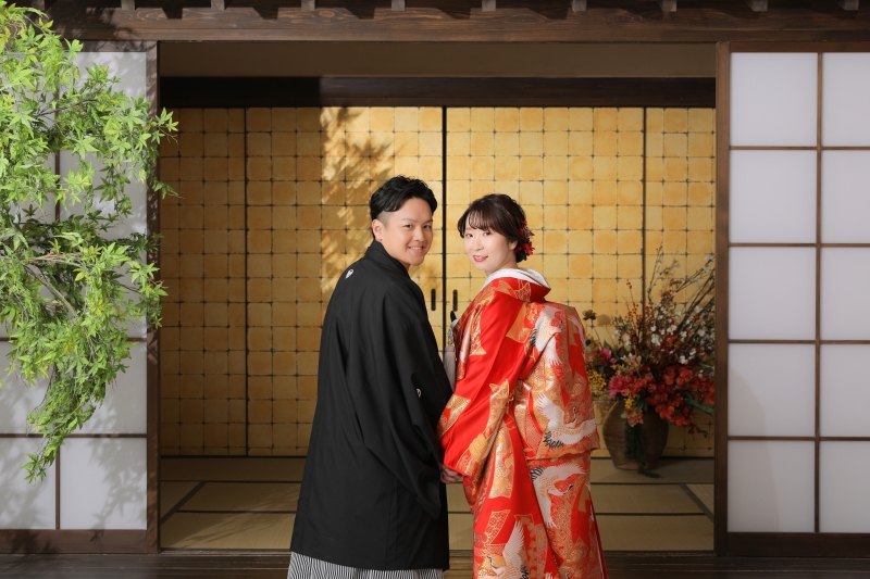 振り返りショット