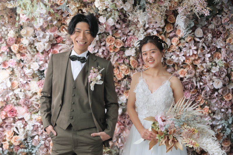 ハウススタジオで和装と洋装撮影