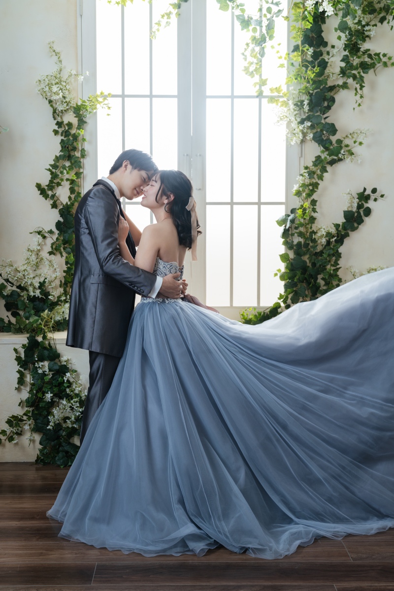 ドレスを活かして