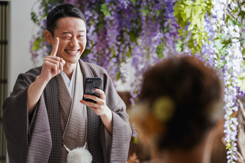 新郎カメラマン