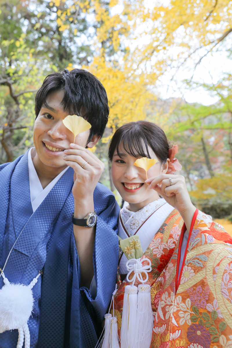 イチョウ×笑顔！