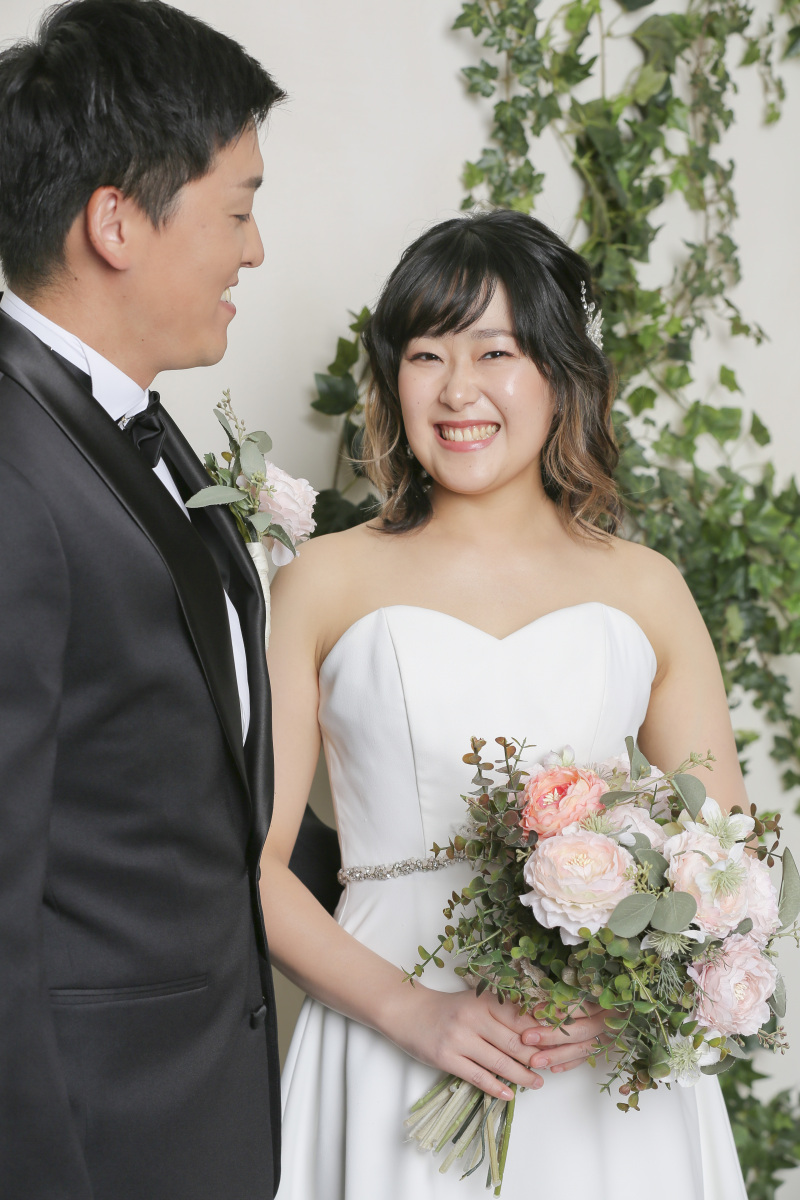 お二人の笑顔にキュン！