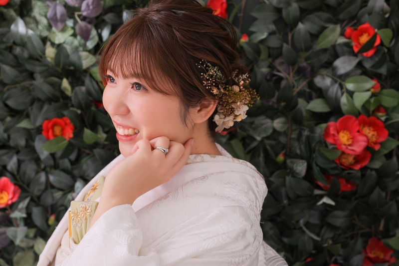 ご新婦様のソロショット