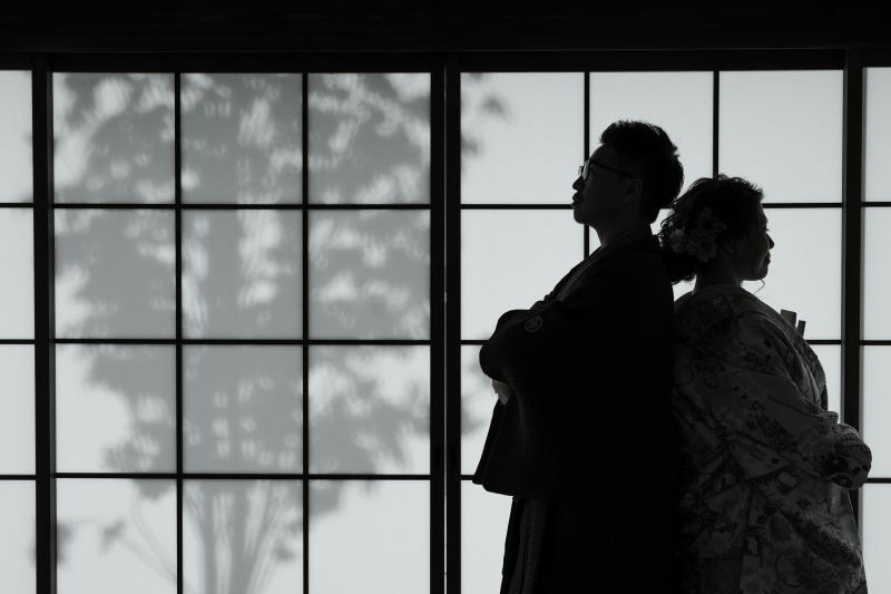 障子×モノトーン