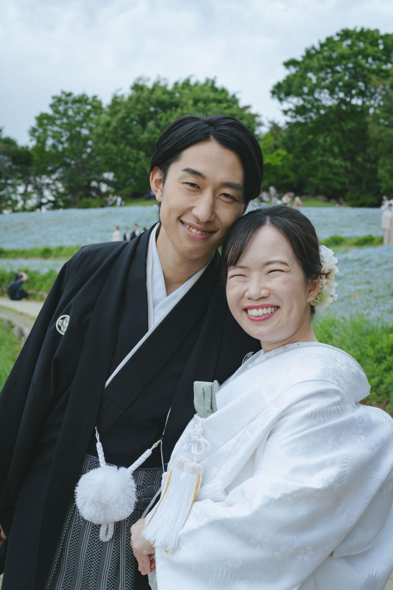 笑顔でアップ写真!