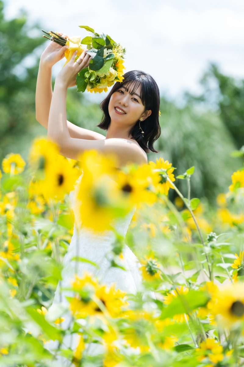 ご新婦様のソロショット