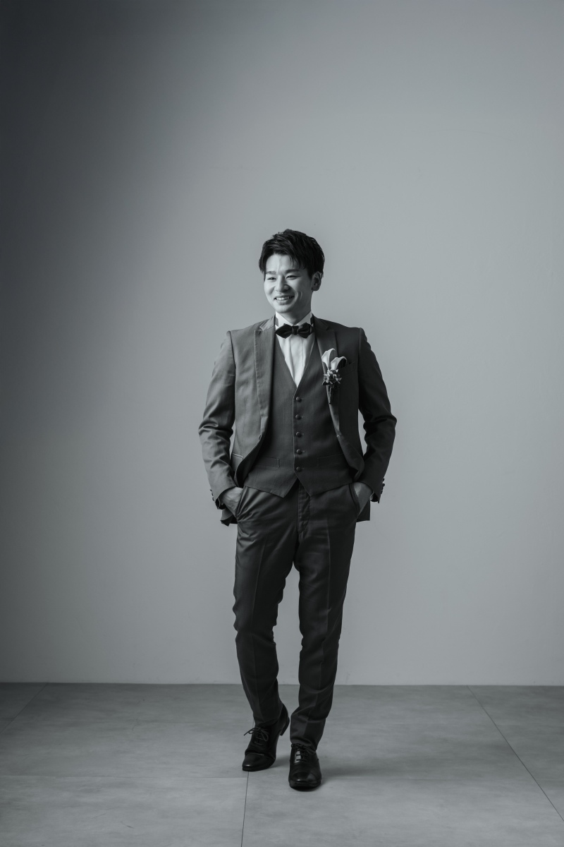ご新郎様ソロショット