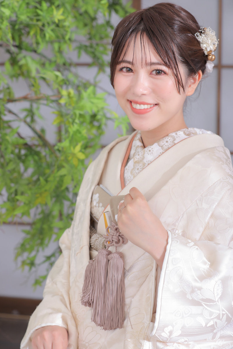 ご新婦様のソロショット。パート1