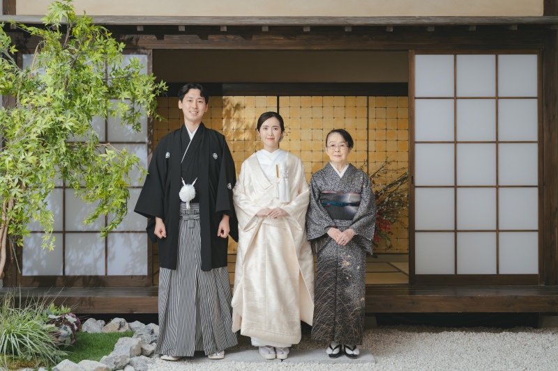 お祖母様と3人で