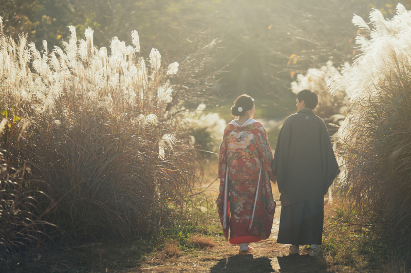 手繋ぎショット